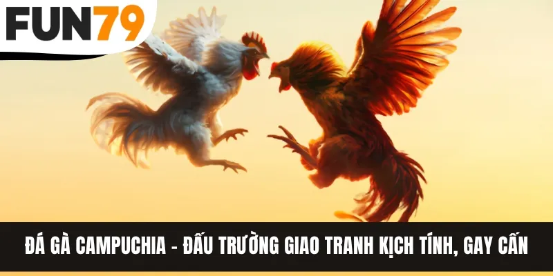 Đá Gà Campuchia - Đấu Trường Giao Tranh Kịch Tính, Gay Cấn
