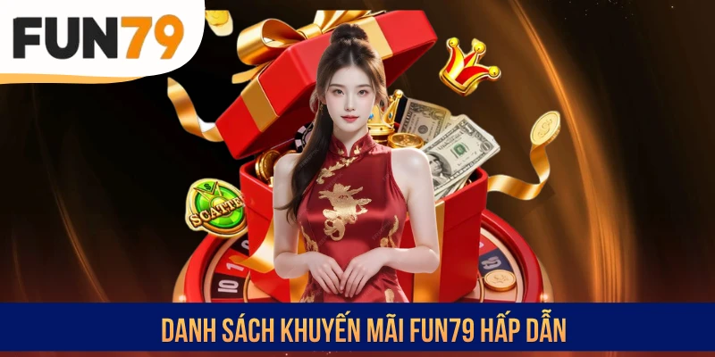 Danh sách khuyến mãi FUN79 hấp dẫn
